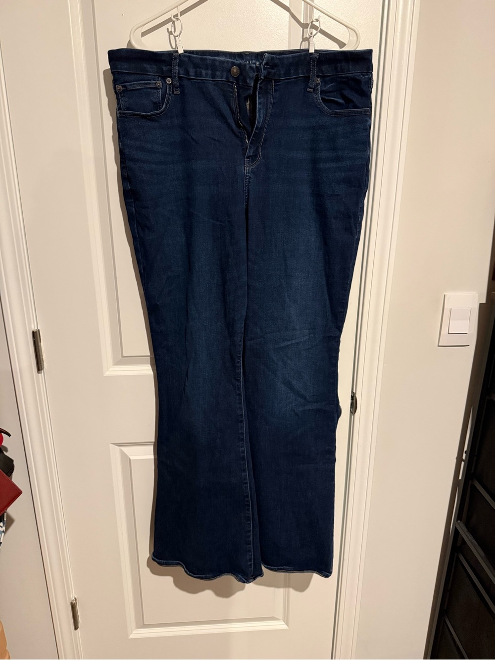 American Eagle Outfitters Dark Indigo Flare Jeans